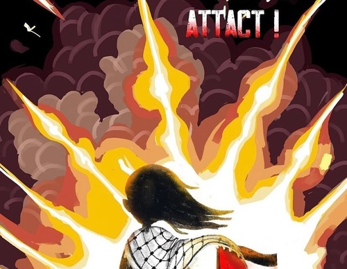 Galeria de desenhos animados sobre Gaza e Palestina