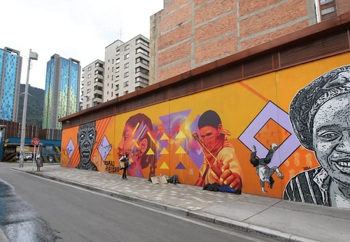 Colombia: El muralismo como voz social y reconstrucción histórica