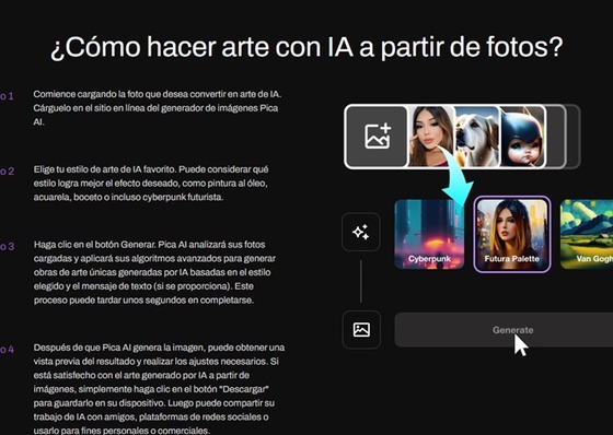 Como fazer arte de IA a partir de fotos?