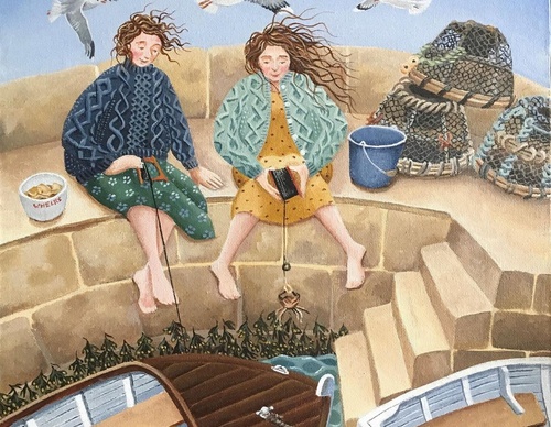 Galeria de ilustrações de Lucy Almey Bird da Inglaterra