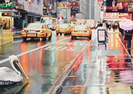 Gallery Of WaterColor Painting By Paul Jackson - USA