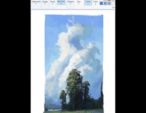 Gallery Of Drawing With Windows Paint By Christian Young - USA_1