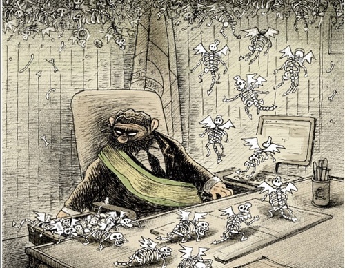 Galería de caricaturas de Arnaldo Angeli Filho-Brasil