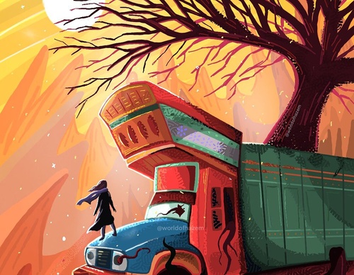 Gallery of illustration by Hazem Asif - Pakistan