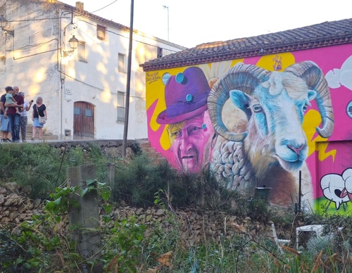 Galería de arte callejero de Nauni - España