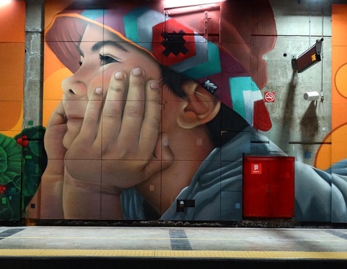 Galería de arte callejero de Kevin Galassi - Chile
