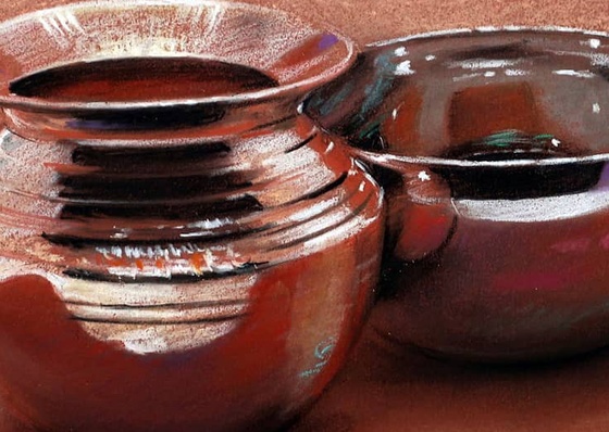 Gallery Of Watercolor Painting By Sikander Singh - India