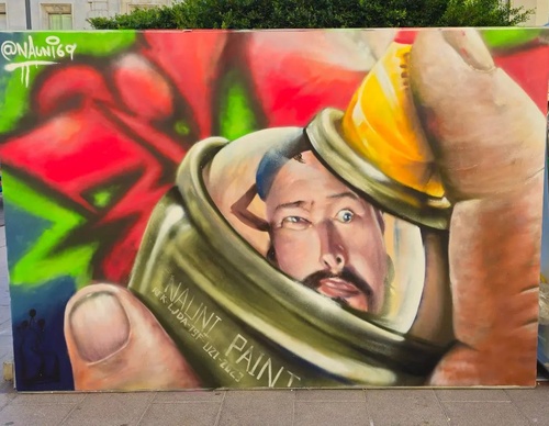 Galería de arte callejero de Nauni - España