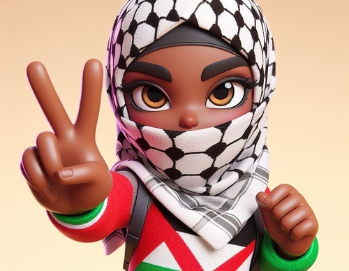 Galeria de ilustrações para Gaza, de Saleh Atia - Palestina