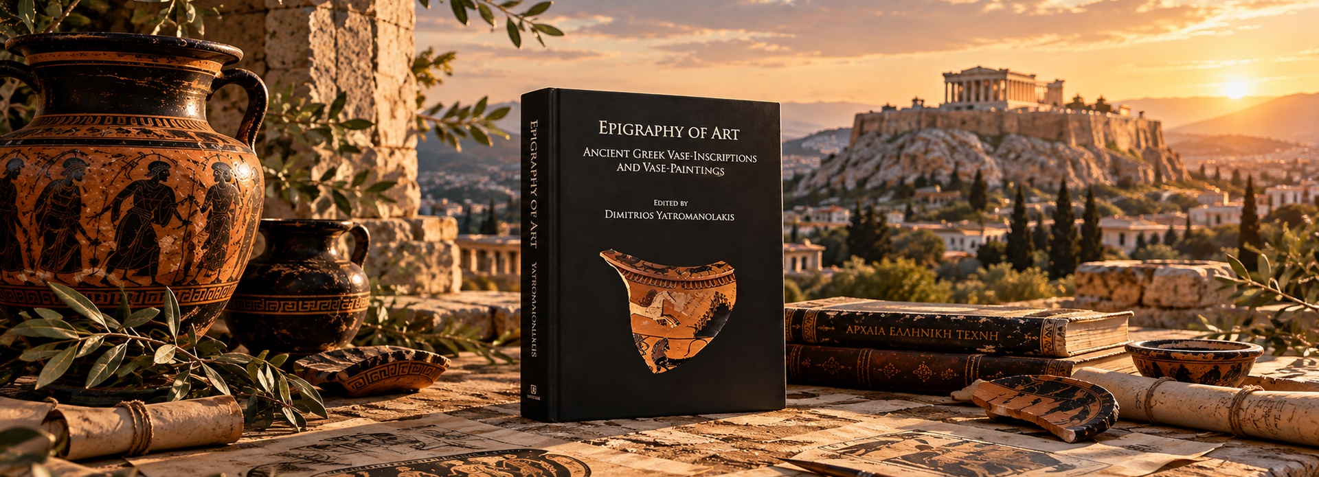 Epigraphy of Art: Ancient Greek Vase-Inscriptions and Vase-Paintings by Dimitrios Yatromanolakis