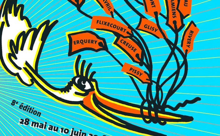 Gallery of Illustrative Graphic Works by French Artist Alexander Jordan