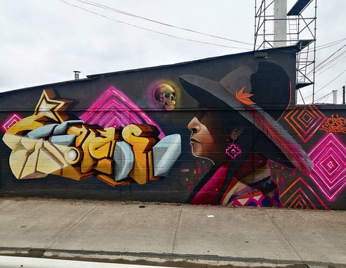 Galería de arte callejero de Kevin Galassi - Chile