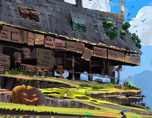 Gallery Of Concept Art By Raphael Vanhomwegen - Belgium