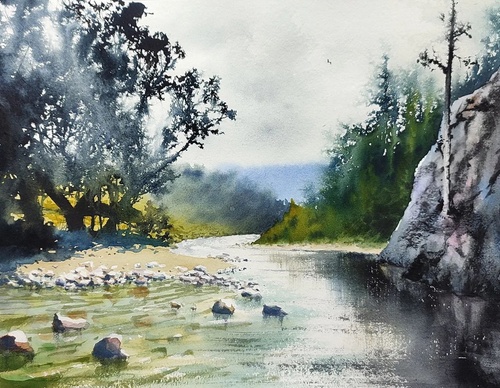Gallery of Watercolor painting by Diego Eguinlian- Argentina