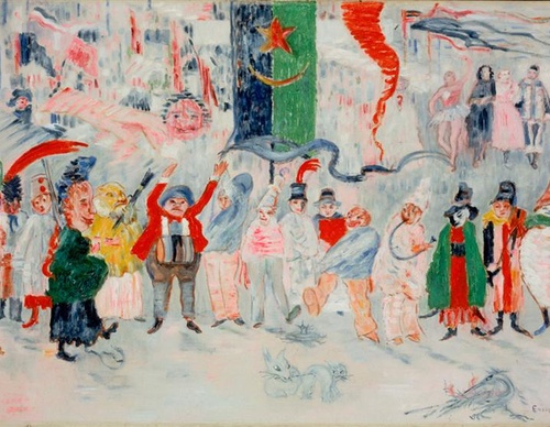 Galería de pintura al óleo de James Ensor - Bélgica