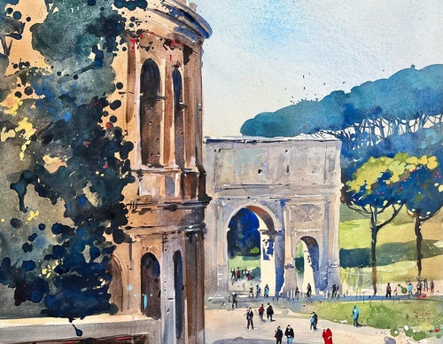 Galeria De Pintura Em Aquarela De Svetlin Sofroniev - Bulgária