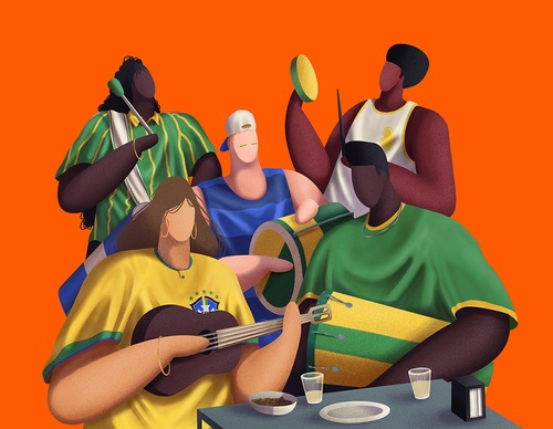 Galería de ilustraciones de Gabriel Diogo - Brasil