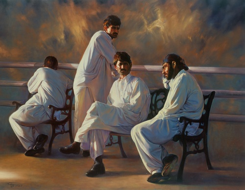 Gallery of painting by morteza katouzian- Iran