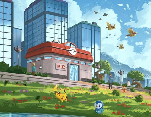 Galeria de ilustrações de Philip Sue - Nova Zelândia
