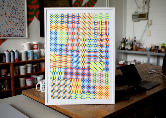 Galería de carteles tipográficos de Peim van der Sloot – Utrecht, Países Bajos