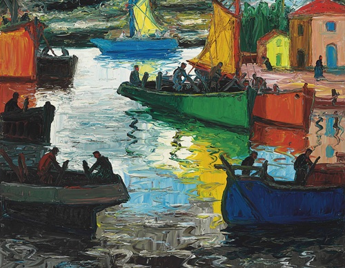 Galeria de pinturas de Benito Quinquela Martín Argentina