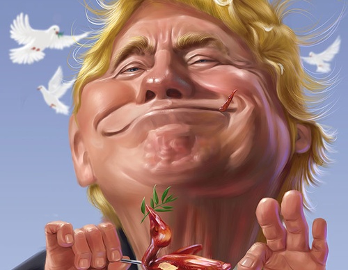Gallery of Caricature of the 2nd Trumpism International Contest