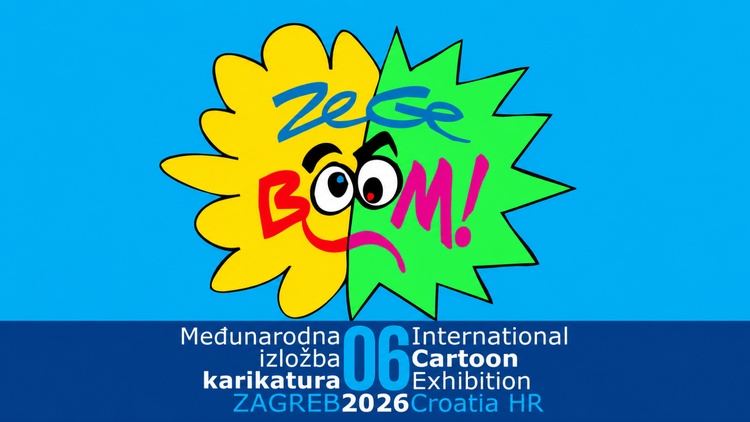 6º Concurso Internacional de Cartuns ZeGeBOOM! 2026 – Croácia