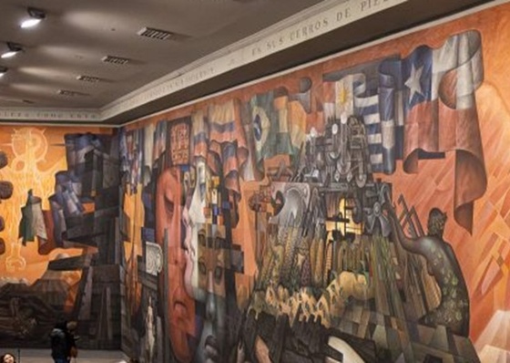 60 Years of the Mural "Presence of Latin America"