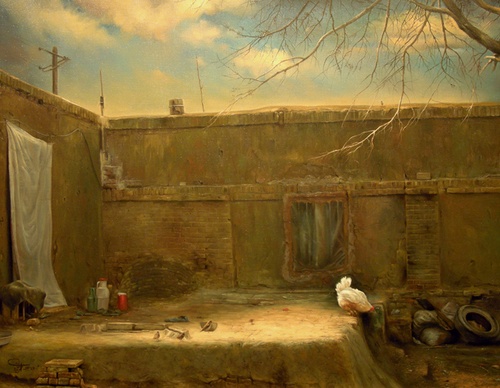 Galería de pintura de morteza katouzian- Irán