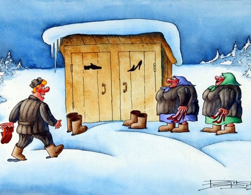 Gallery of Humor Artworks by Sergii Riabokon- Ukraine