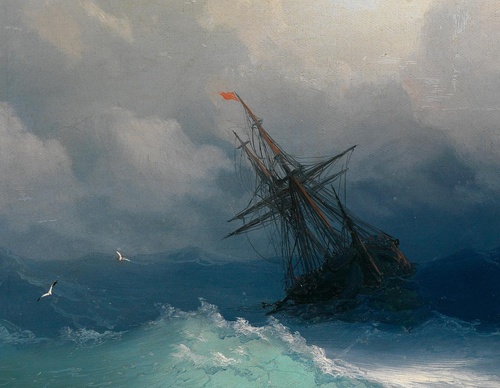 Gallery of Painting by Ivan Constantinovich Aivazovsky - Russia