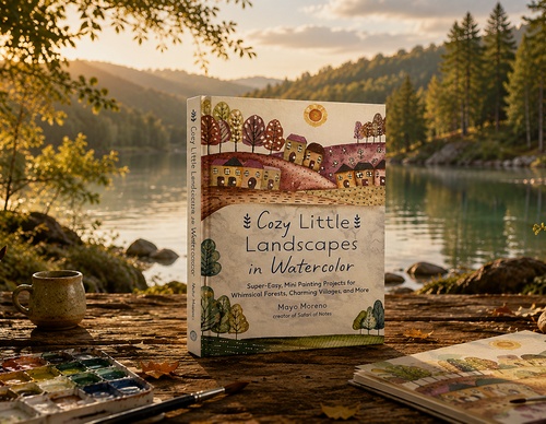 Cozy Little Landscapes in Watercolor