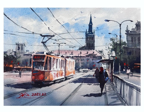 Gallery Of WaterColor Painting By Sofia Wu Mei - China
