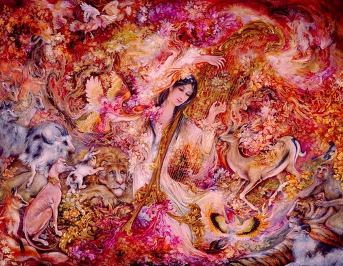 Gallery Of Painting By Mahmoud Farshchian - Iran