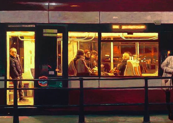 Galeria de pinturas realistas de Keita Morimoto - Japão