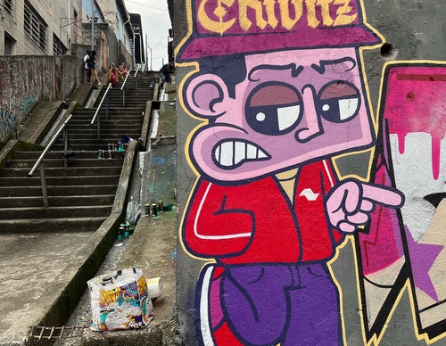 Galeria De Arte De Rua De Chivitz - Brasil