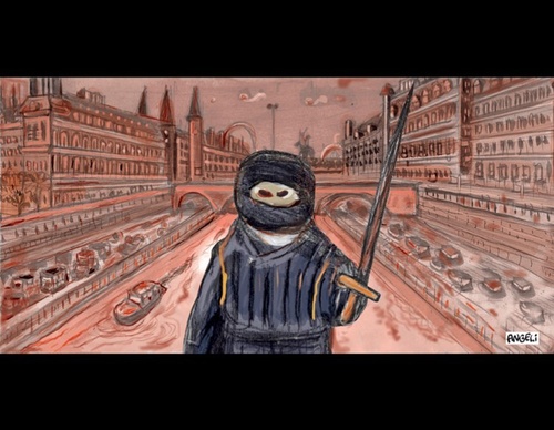 Galería de caricaturas de Arnaldo Angeli Filho-Brasil