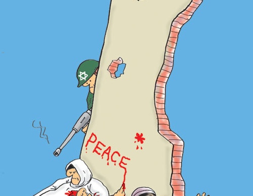 Galeria de cartoon sobre o Genocídio de Gaza