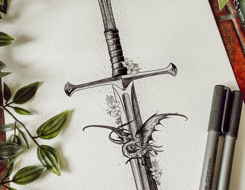 Galería de dibujos de The Little Wilderness - Inglaterra