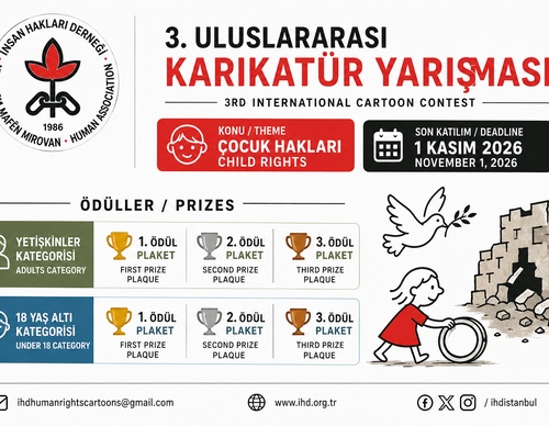 3.er Concurso Internacional de Caricaturas de Turquía 2026