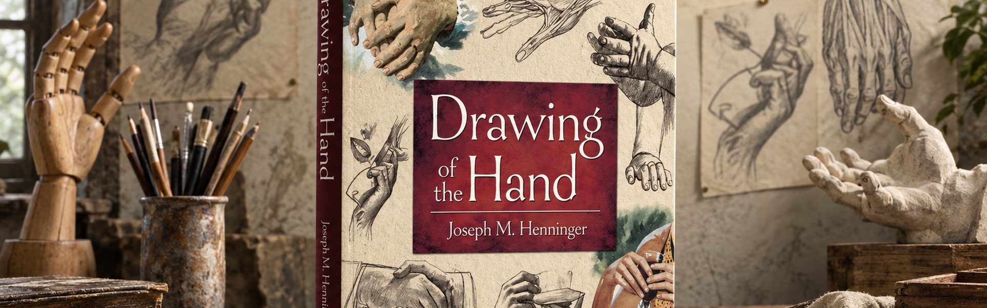 Dibujo de la mano por Joseph M. Henninger