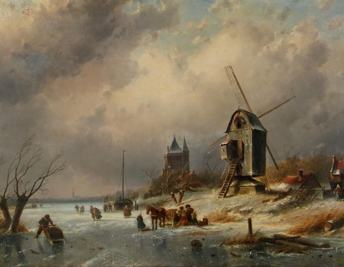 Gallery Of Painting By Charles Kuwasseg-France