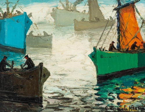 Galeria de pinturas de Benito Quinquela Martín Argentina
