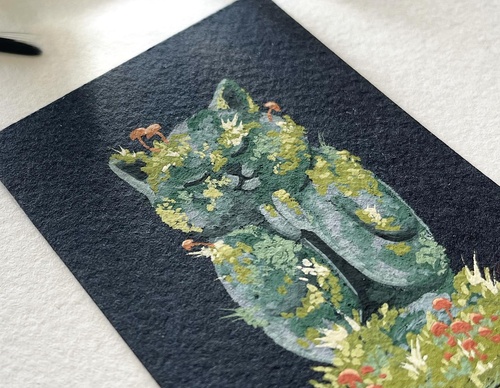 Galería de pintura en acuarela de Kyria Nigel - EE. UU.