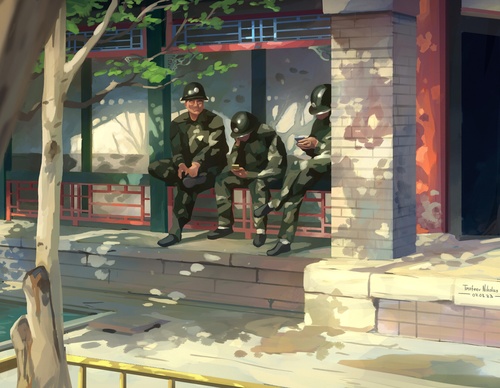 Galería de ilustraciones de Nikolay Timofeev - Rusia