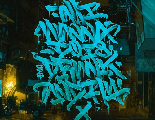 Gallery Of Calligraphy By Dima Abrakadabra - Russia