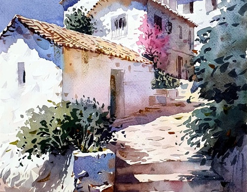 Gallery Of Watercolor Painting By Park Imgyu - South Korea