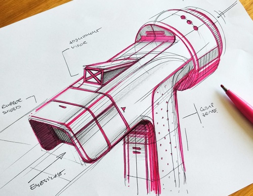 Gallery Of Design Sketching By Marius Kindler - Germany