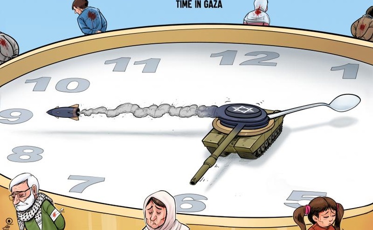 time in gaza