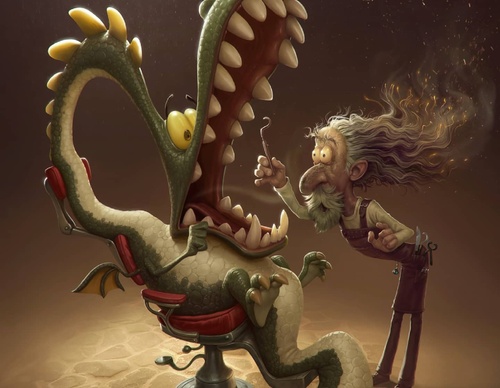 Galería de ilustraciones de Tiago Hoisel - Brasil